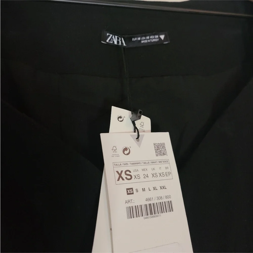 Zara Corset Black Mini Dress - Picture 5 of 9